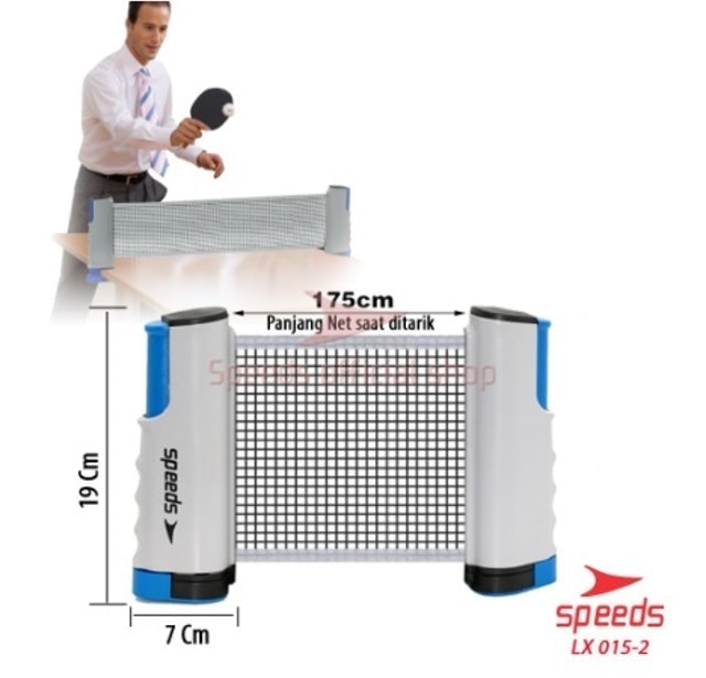 speeds Net Tenis Meja Portable 1